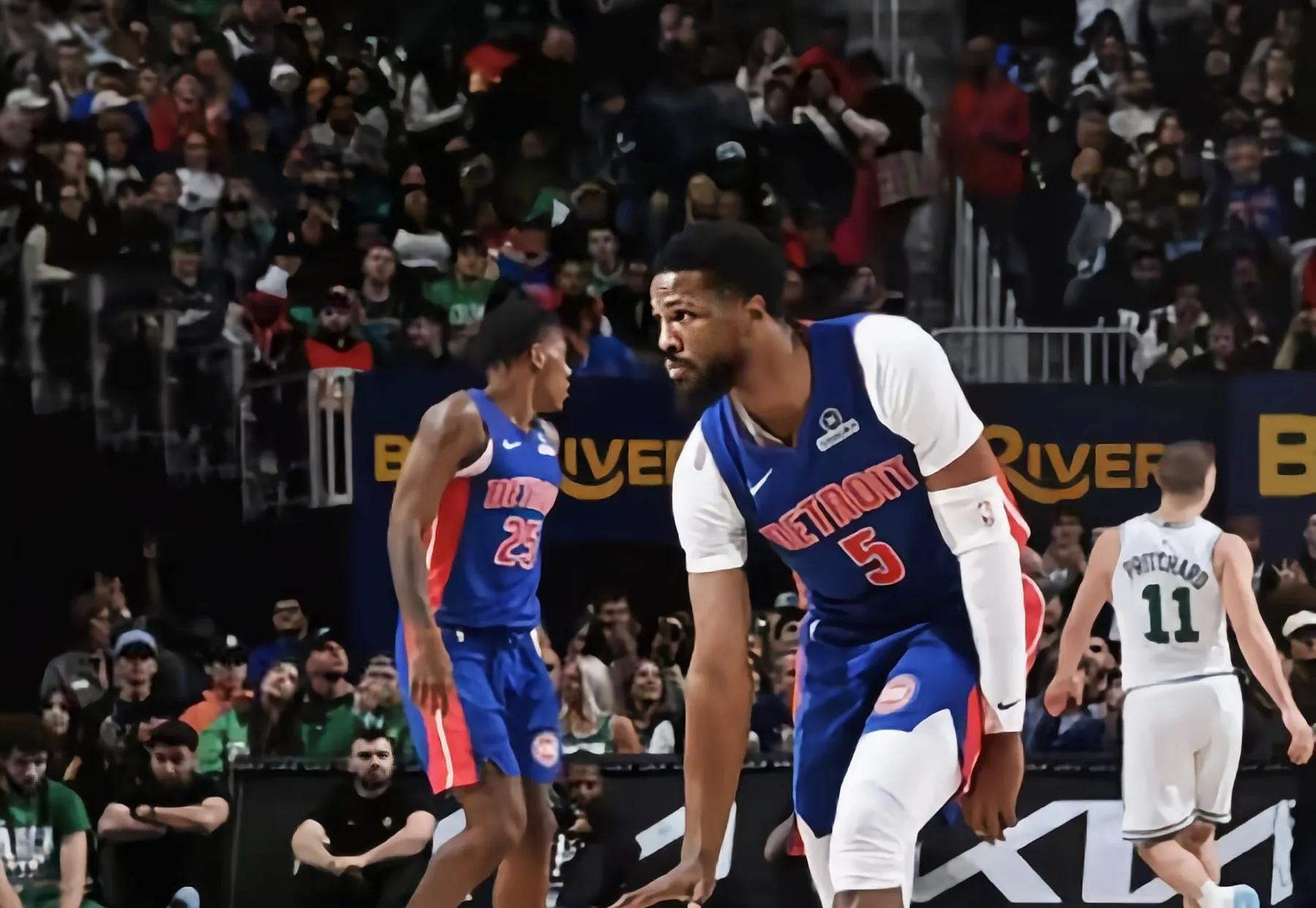 骑士客场力克活塞，完成逆袭