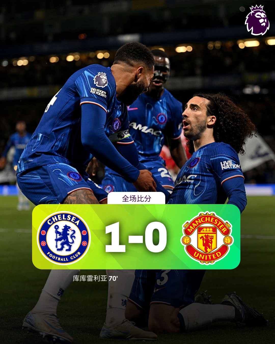 aoa体育培训-切尔西遭遇客场失利，落后曼城一步